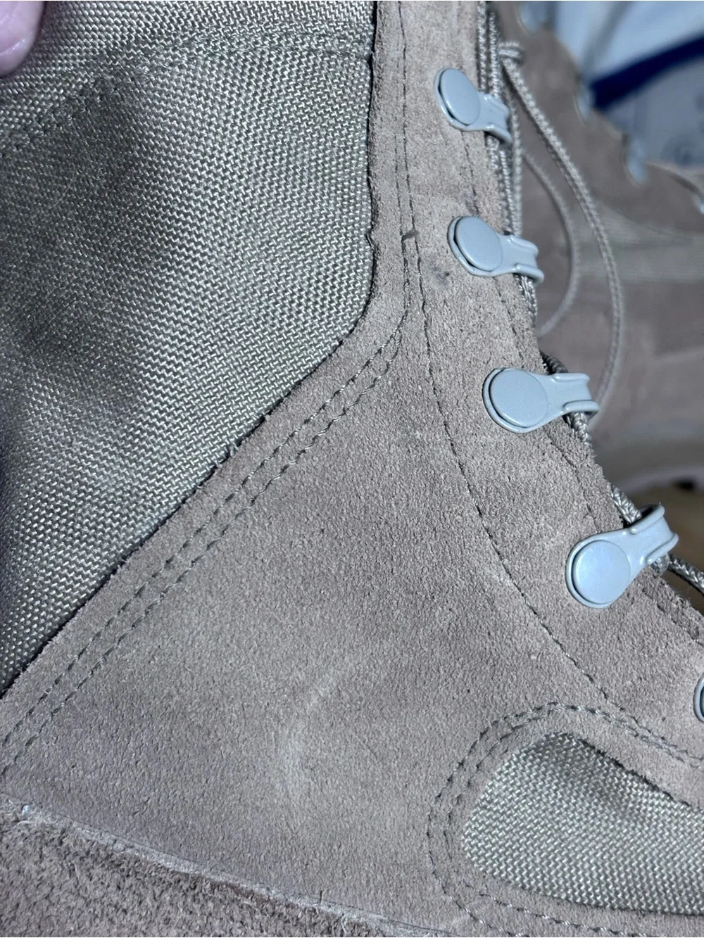 Rugged Belleville 390DES Unisex Desert Tan Military Combat Boots | Size 10